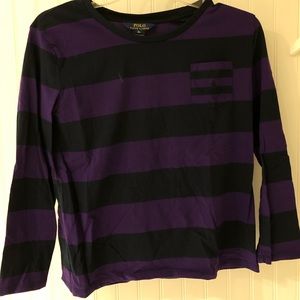 Boys Polo Ralph Lauren Striped Long Sleeve